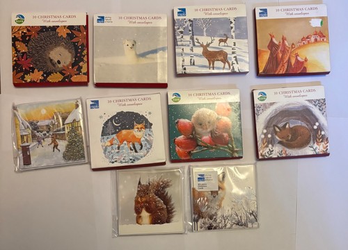 Pack rspb charity christmas - pack, 10