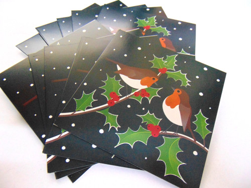 Luxury christmas cards - 10,