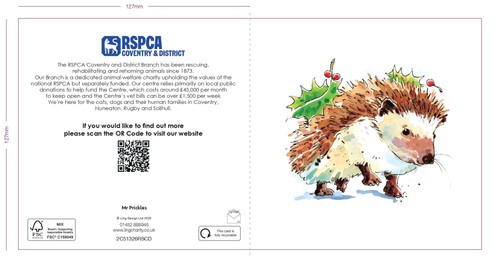 Rspca charity christmas - rspca, cards