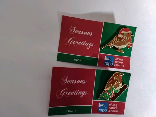 Rspb pin badges christmas - pin,