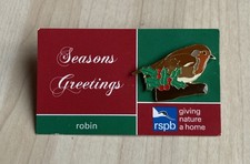 RSPB- Pin Badge Christmas