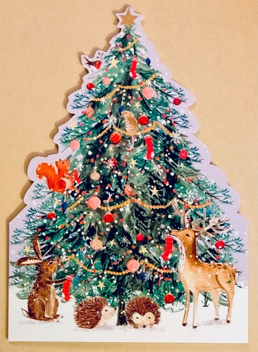 Rspb charity christmas card - card, ~