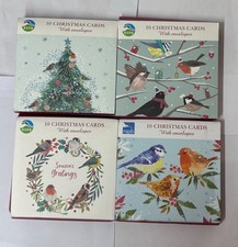 10 RSPB charity Xmas cards