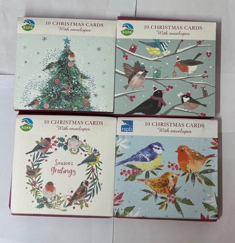Rspb charity xmas - xmas, cards